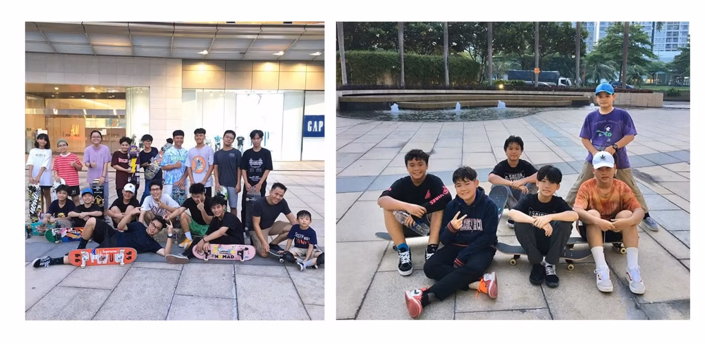 Trượt ván không còn xa lạ với các bạn trẻ tại TP. HCM. (Ảnh: CLB Skater Support Skater).