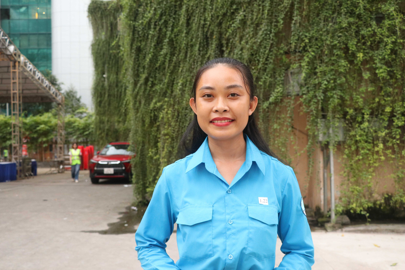 Nguyễn Thị Phương Tâm - Chủ tịch Hội LHTN Việt Nam xã Hiệp Phước, huyện Nhà Bè. (Ảnh: Lan Huỳnh) Nguyễn Thị Phương Tâm - Chủ tịch Hội LHTN Việt Nam xã Hiệp Phước, huyện Nhà Bè. (Ảnh: Lan Huỳnh)