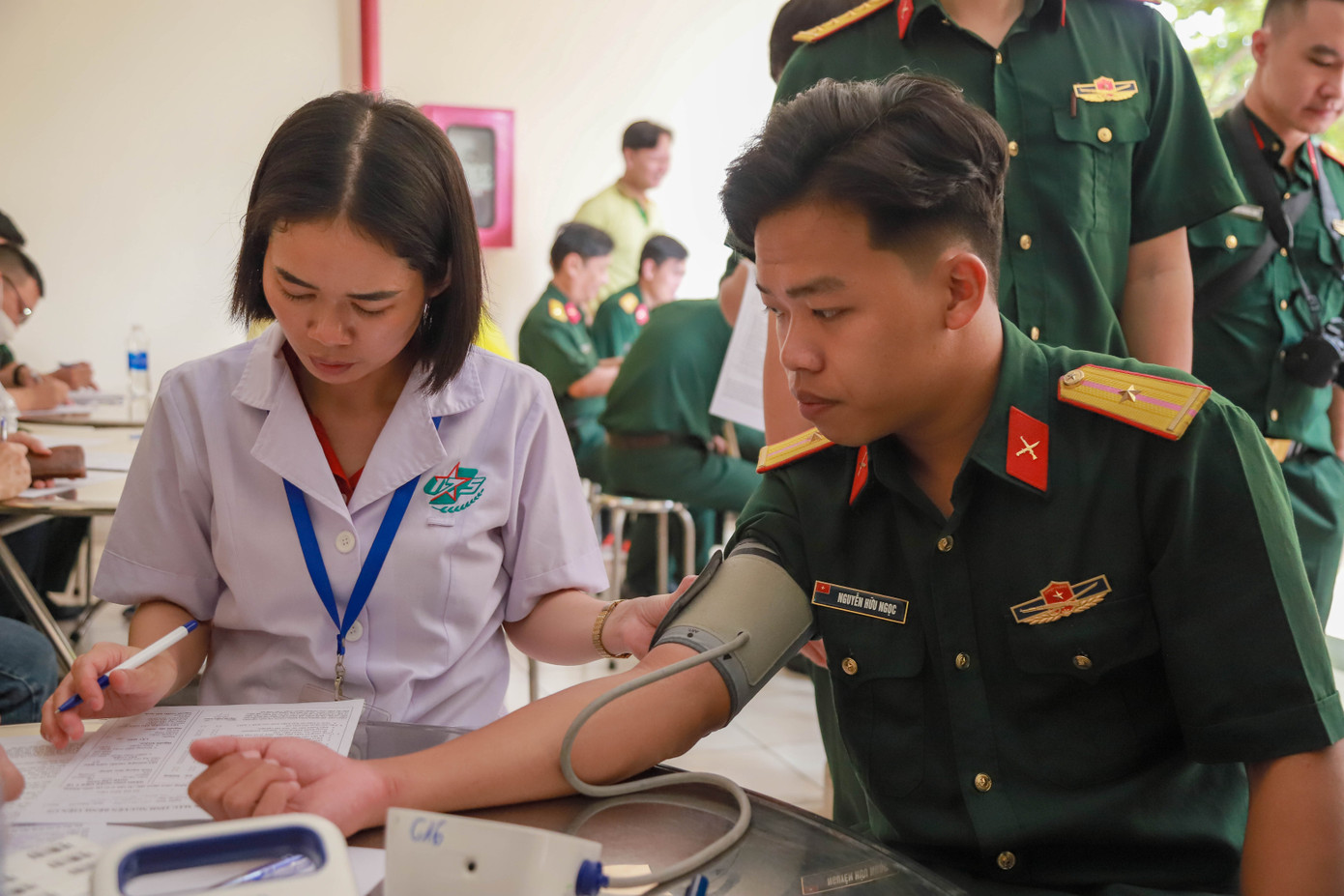 Hầu hết các chiến sĩ tham gia chương trình đều đáp ứng được yêu cầu sức khỏe tốt.