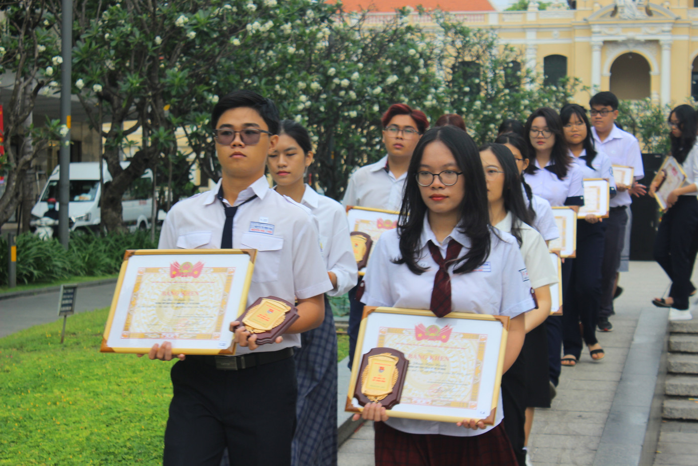 Những gương mặt học sinh 3 tốt cấp Trung ương được vinh danh lần này.