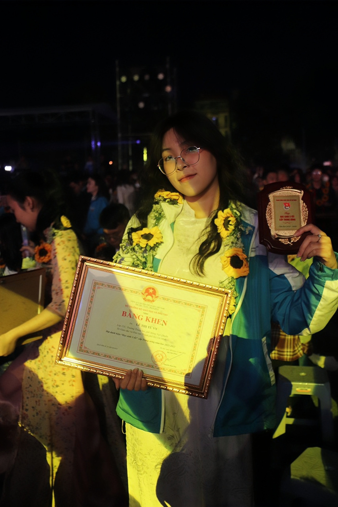 Từ Vy nỗ lực hết mình từ những năm THPT. Từ Vy nỗ lực hết mình từ những năm THPT.