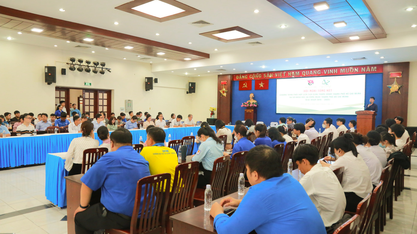 Hội nghị thu hút nhiều đoàn viên, sinh viên tham dự. (Ảnh: TLTĐ)