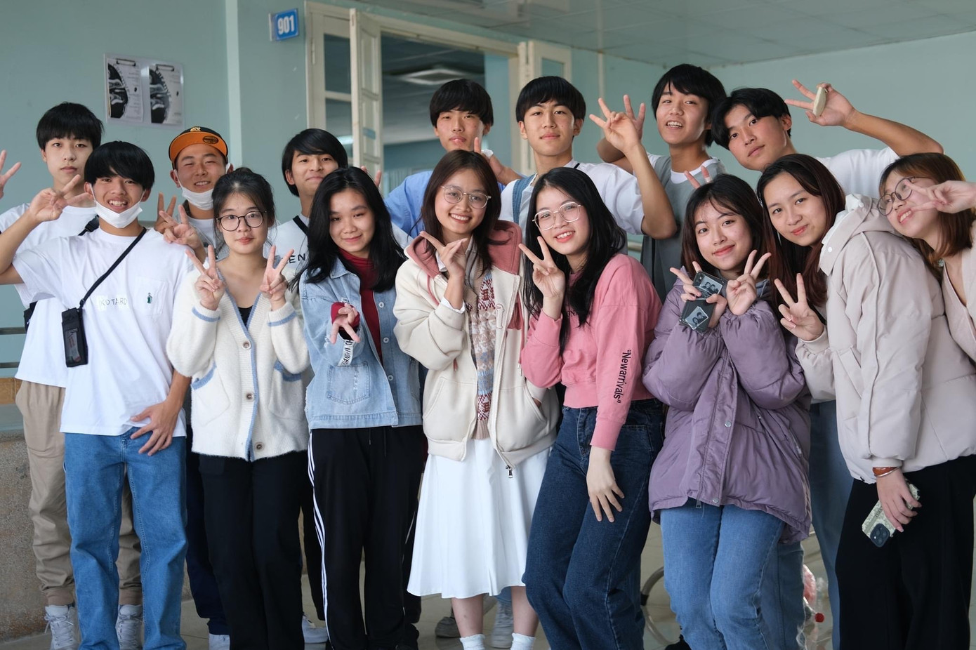 Buổi giao lưu cùng các bạn sinh viên Nhật Bản là một trải nghiệm đáng nhớ của Phương Anh và các bạn sinh viên khoa Nhật.