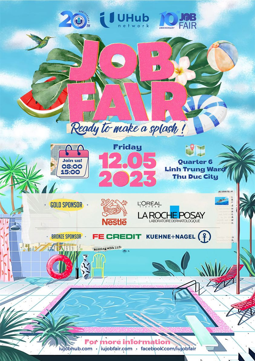 Ngày hội việc làm &apos;Job Fair 2023&apos; dự kiến sẽ thu hút rất đông các bạn sinh viên.