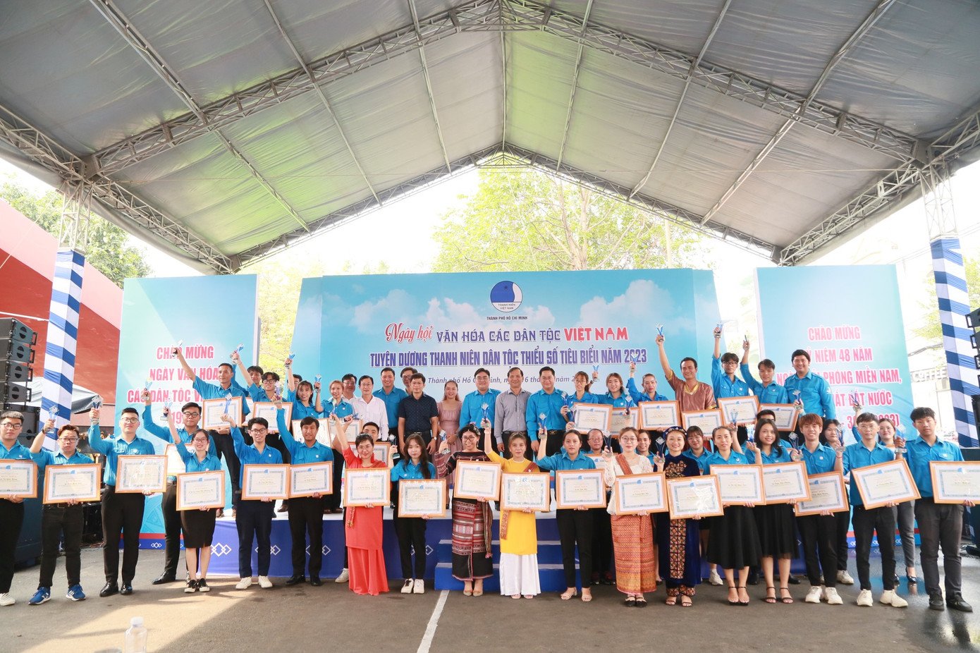 46 gương thanh niên dân tộc thiểu số tiêu biểu TP. HCM được vinh danh trong đợt này.