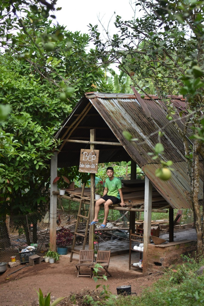 Căn bếp sẽ là nơi chứa đựng những kỉ niệm đẹp của anh cùng gia đình.