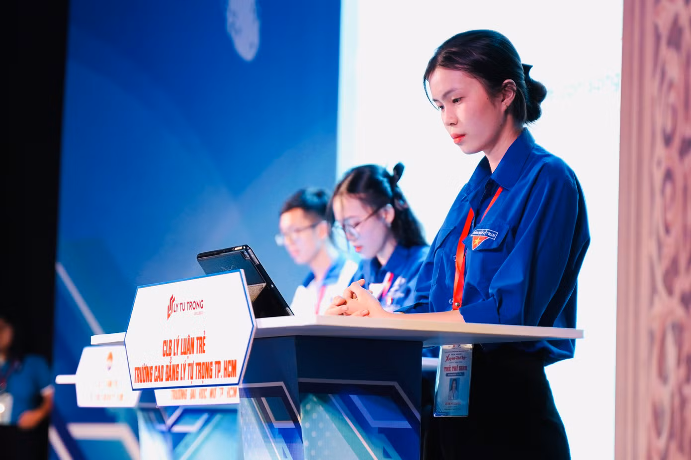 Các đội tranh tài tại Vòng Chung kết bảng Đội tuyển Hội thi ‘Tầm nhìn xuyên thế kỷ’ lần thứ 12, năm 2023.
