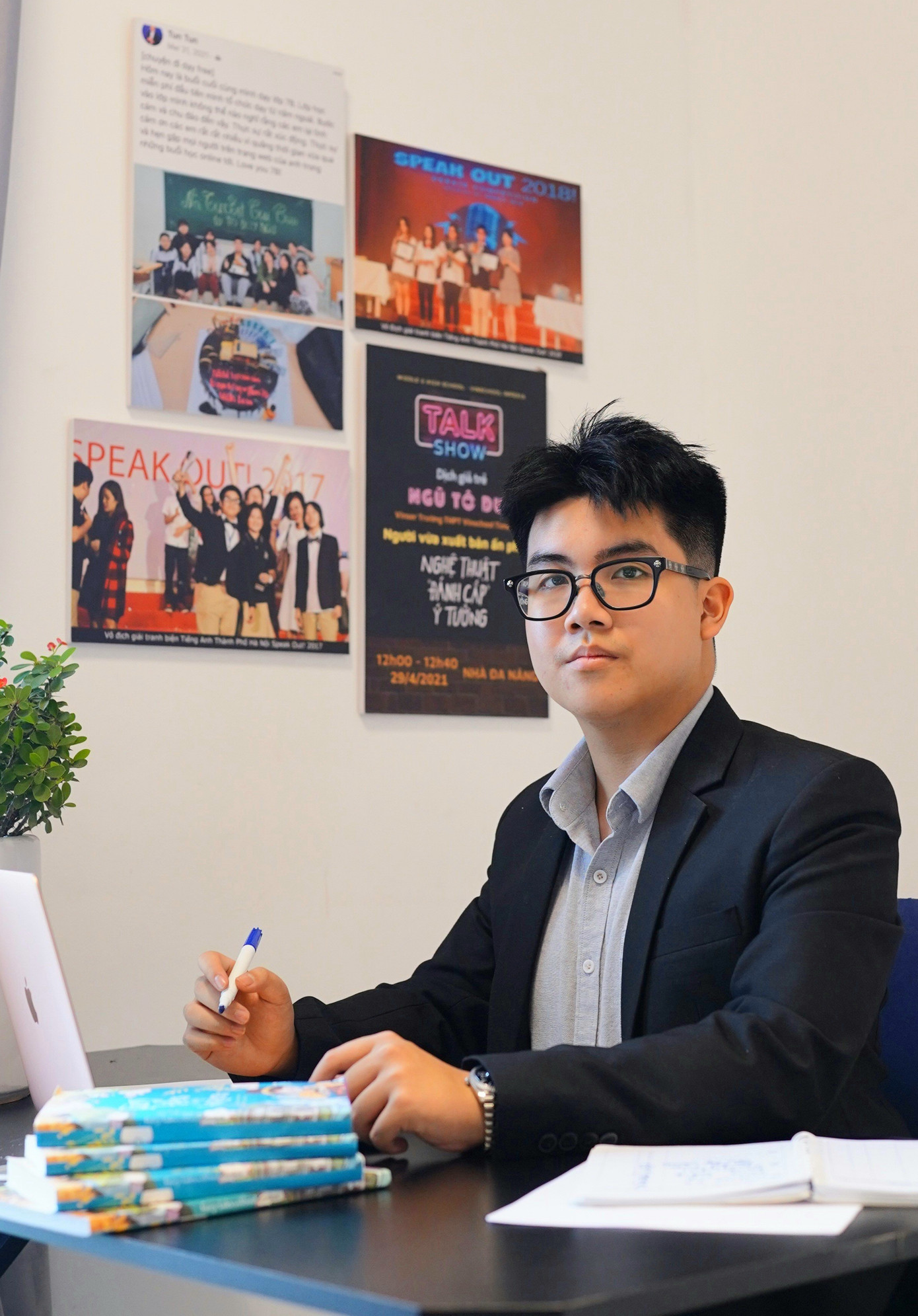 Nhờ niềm yêu thích, đam mê với tiếng Anh, Ngũ Tô Duy đã dành được những thành tích đáng ngưỡng mộ.