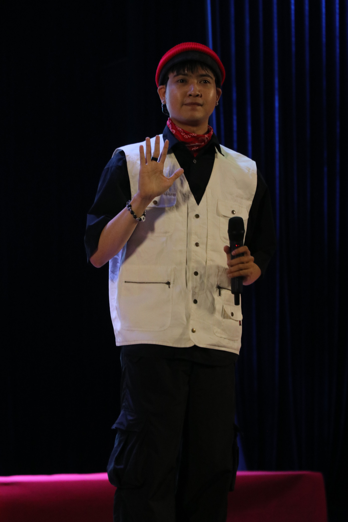 Ca sĩ Cassano góp mặt tại chương trình. (Ảnh: Lan Huỳnh)