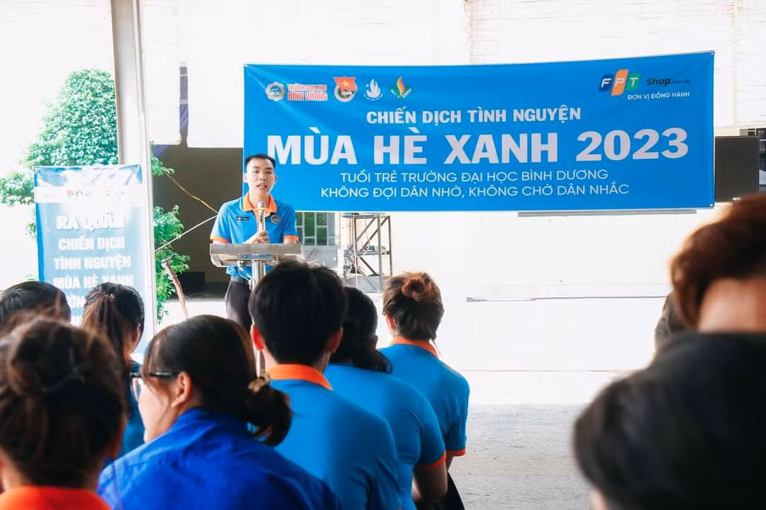 Chiến dịch sẽ diễn ra từ ngày 2/8 đến hết ngày 14/8, tại tỉnh Tây Ninh. (Ảnh: Trường ĐH Bình Dương)