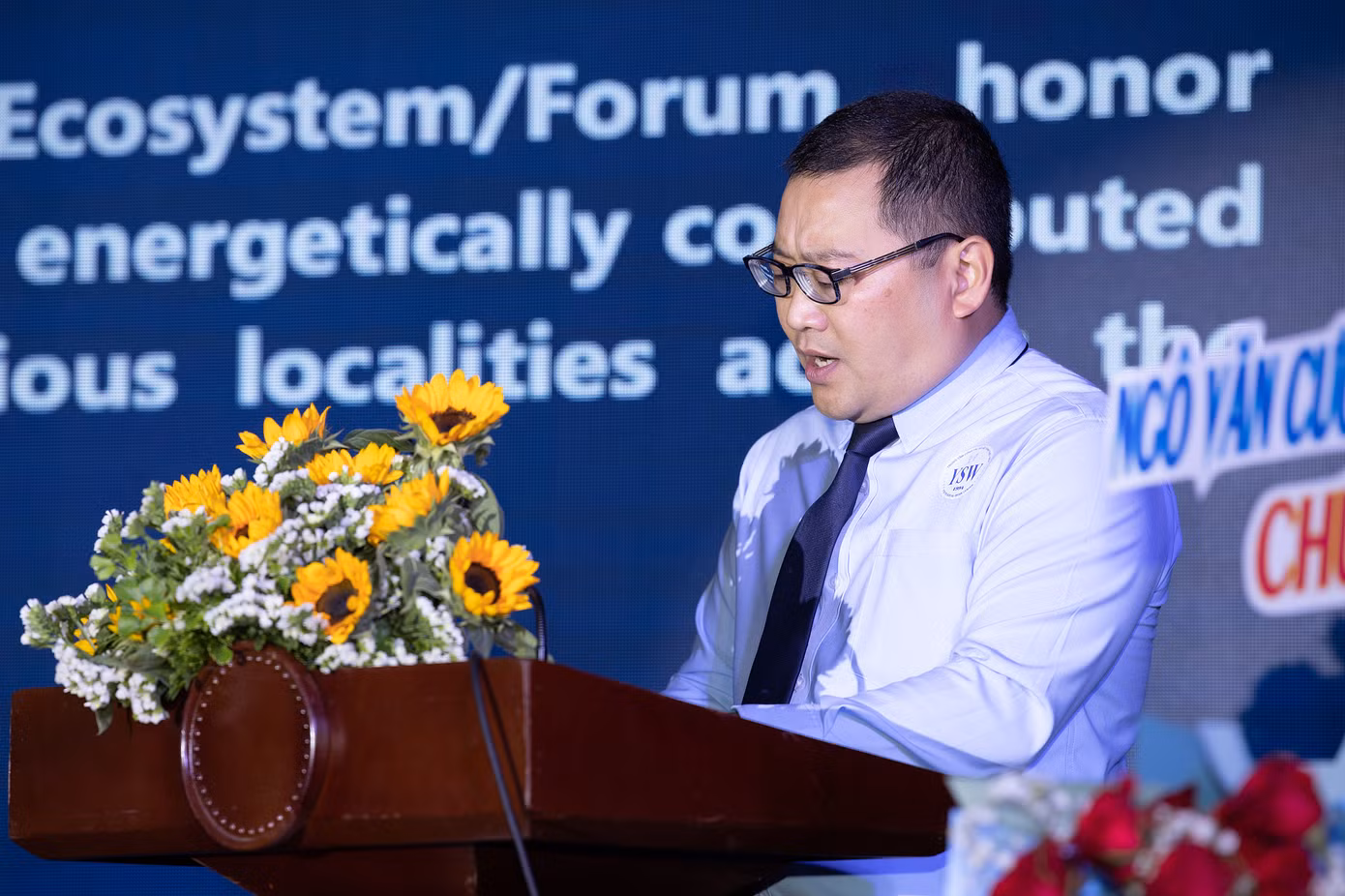 Anh Nguyễn Thanh Hân (Giám đốc Trung tâm CTXH Thanh thiếu niên) phát biểu tại chương trình. Anh Nguyễn Thanh Hân (Giám đốc Trung tâm CTXH Thanh thiếu niên) phát biểu tại chương trình.