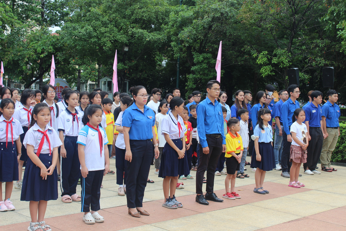 Chị Nguyễn Ngọc Nhung - Ủy viên BCH, Phó Chủ tịch Hội đồng Đội TPHCM cho biết, đây là hành trình thứ 5 cấp Thành được Thành Đoàn TPHCM phối hợp tổ chức năm 2023 nhằm mang lại sân chơi hè cho các em thiếu nhi.