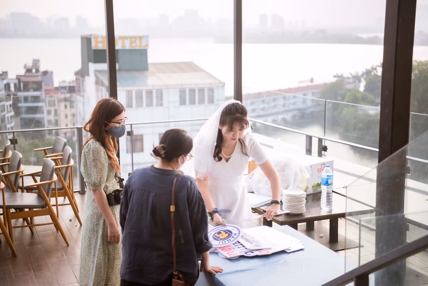Cô dâu Thu Thùy trong trang phục thoải mái yêu thích. (Ảnh: NVCC) Cô dâu Thu Thùy trong trang phục thoải mái yêu thích. (Ảnh: NVCC)