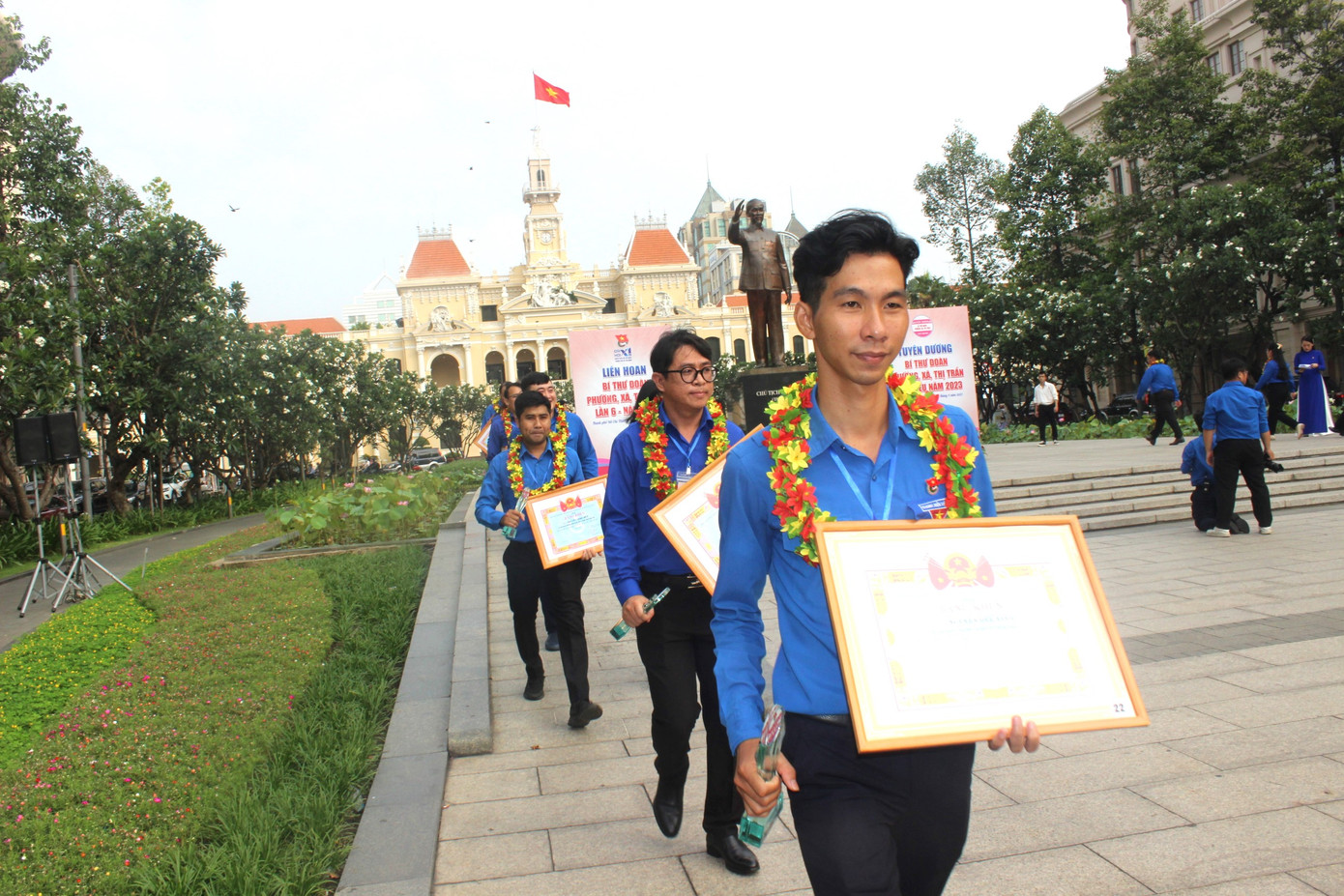 52 Bí thư Đoàn phường, xã, thị trấn tiêu biểu được tuyên dương trong dịp này.