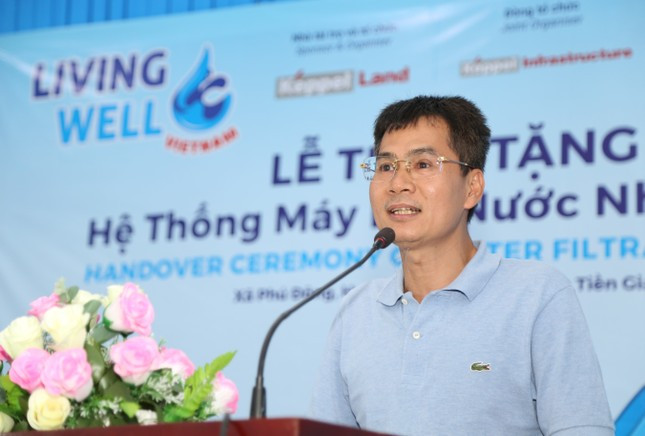 Nhà báo Lý Thành Tâm chia sẻ tại chương trình. (Ảnh: Ngô Tùng)