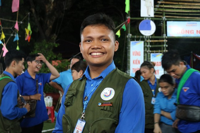 Trần Lê Trung Nghĩa với nụ cười thân thiện, giàu nhiệt huyết với công tác Hội.