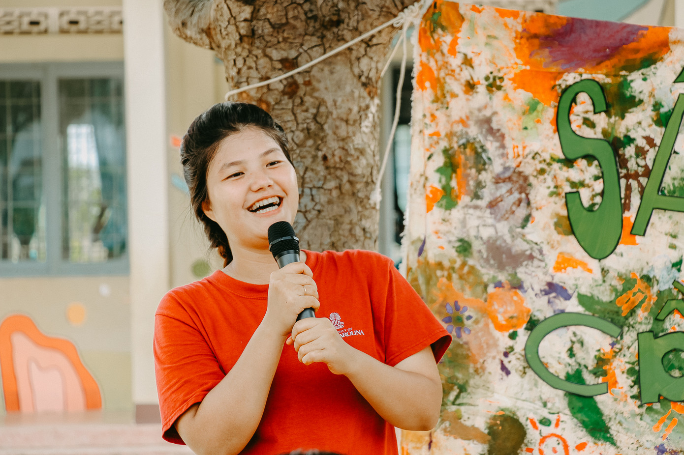 Dương Thị Thảo, trưởng dự án "Sân chơi cầu vồng". (Ảnh: SCCV) Dương Thị Thảo, trưởng dự án "Sân chơi cầu vồng". (Ảnh: SCCV)