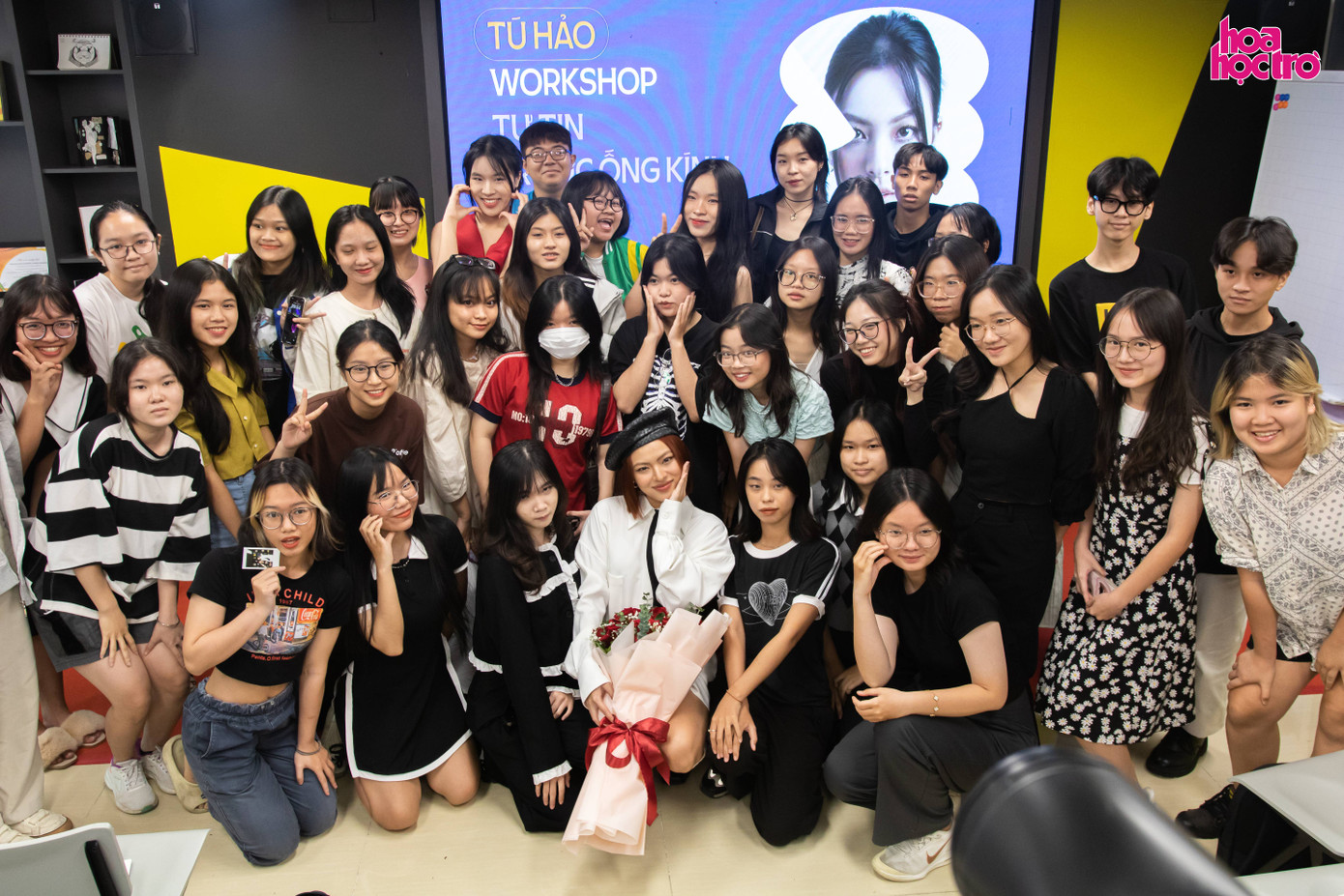 Buổi workshop của diễn giả Tú Hảo - Quán quân 'The Face 2017'.