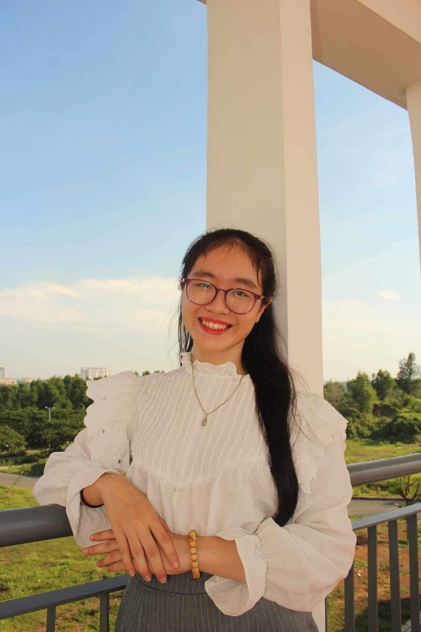 Quỳnh Giang sở hữu nụ cười tươi tắn. (Ảnh: NVCC) Quỳnh Giang sở hữu nụ cười tươi tắn. (Ảnh: NVCC)