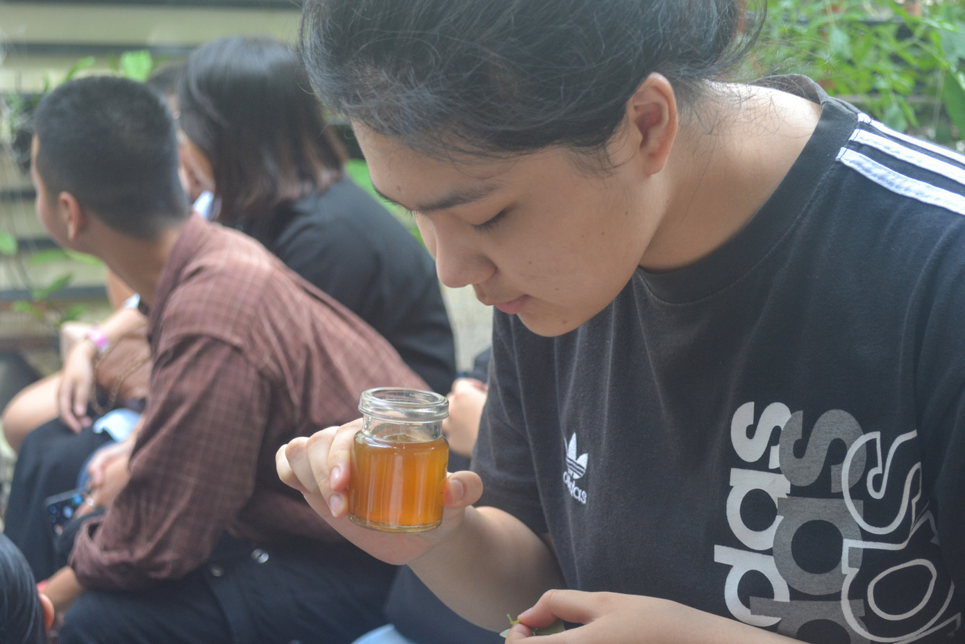 Bạn trẻ lần đầu trải nghiệm các phương pháp thực hành mới tại The Green Dots. (Ảnh: NVCC) Bạn trẻ lần đầu trải nghiệm các phương pháp thực hành mới tại The Green Dots. (Ảnh: NVCC)