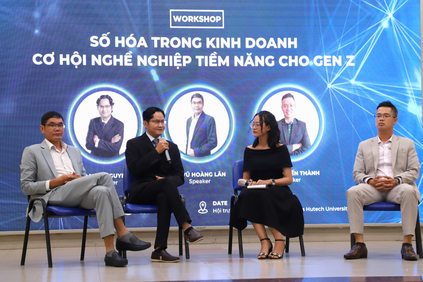 Các diễn giả có mặt trong buổi workshop. Các diễn giả có mặt trong buổi workshop.