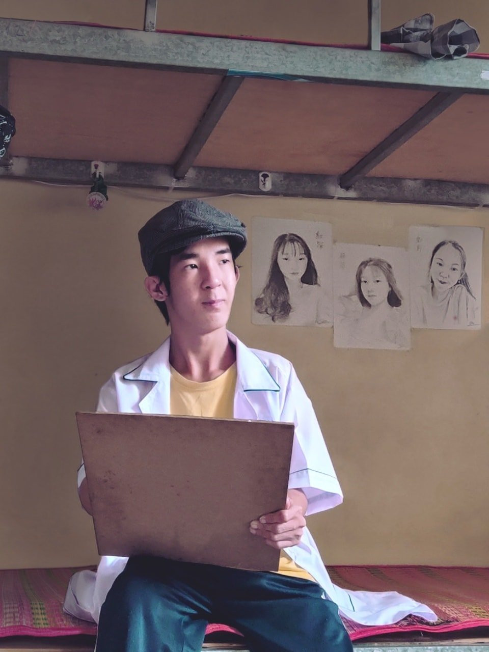 Ging Tran hiện là sinh viên khoa Mỹ thuật Công nghiệp, trường ĐH Cửu Long. (Ảnh: NVCC) Ging Tran hiện là sinh viên khoa Mỹ thuật Công nghiệp, trường ĐH Cửu Long. (Ảnh: NVCC)