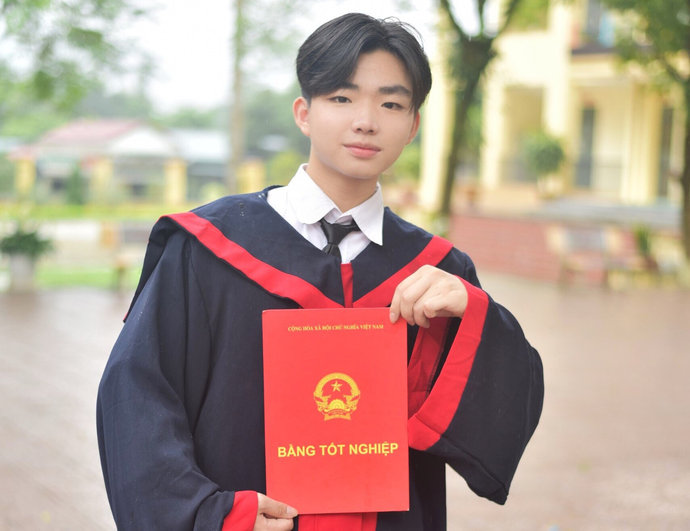 Bình luôn cố gắng và nỗ lực để chinh phục ước mơ. (Ảnh: NVCC)