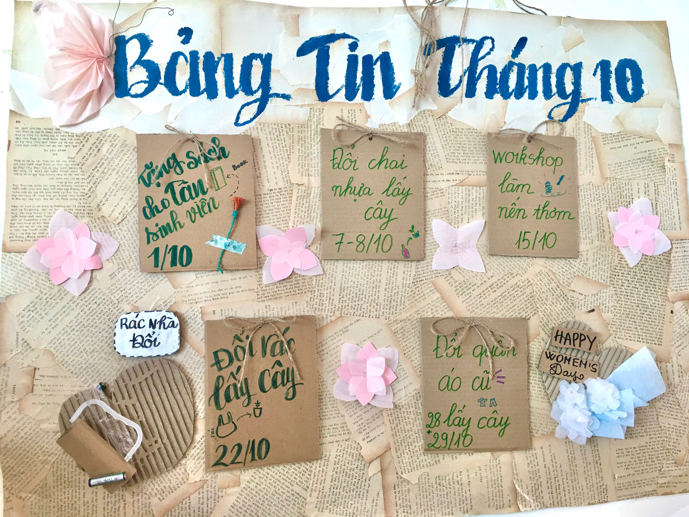 Góc hoạt động tháng 10/2023 của 'Nhà nhiều lá'. Góc hoạt động tháng 10/2023 của 'Nhà nhiều lá'.