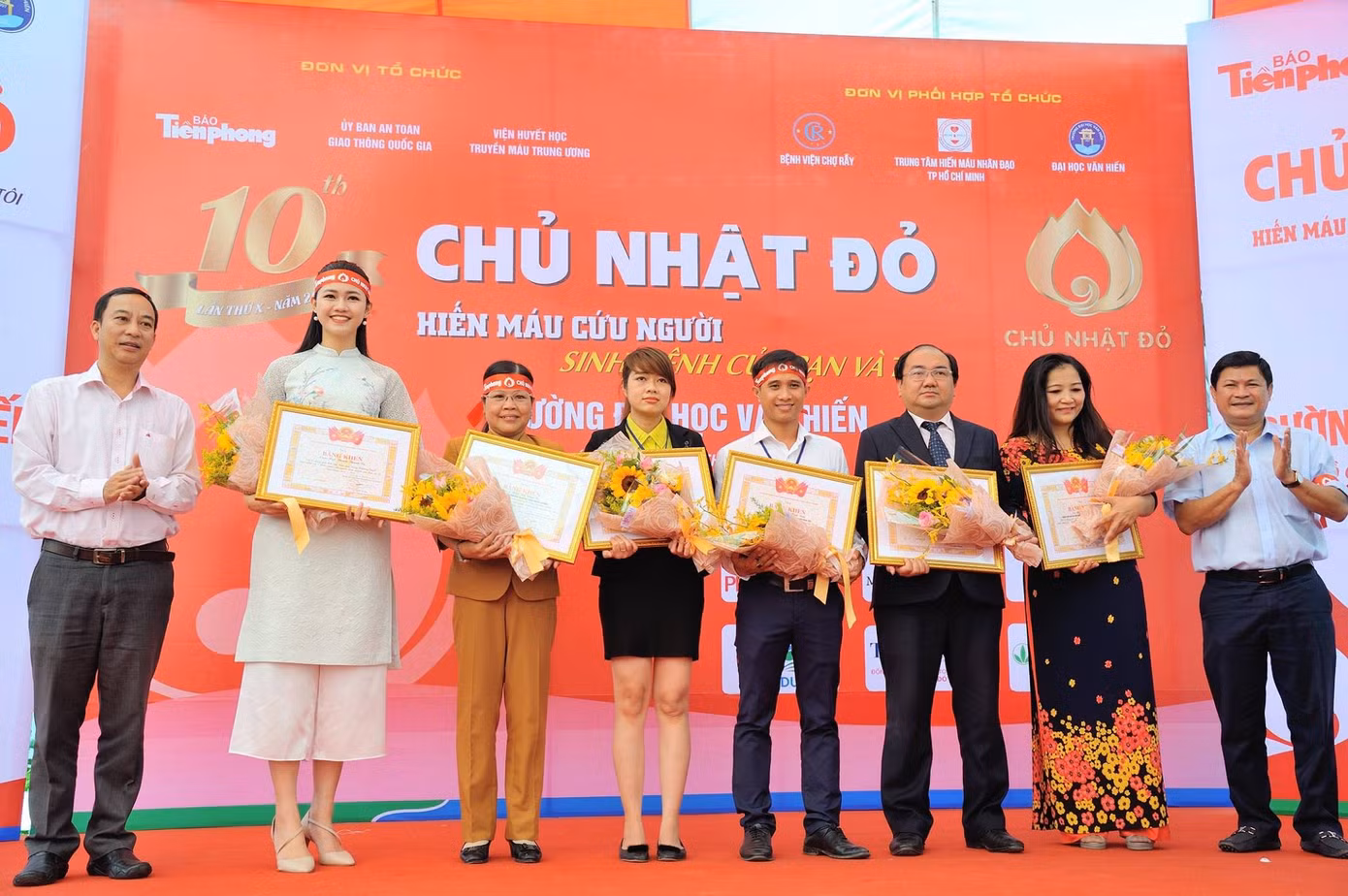Chương trình hiến máu ‘Chủ nhật Đỏ' từng phát động tại trường ĐH Văn Hiến.
