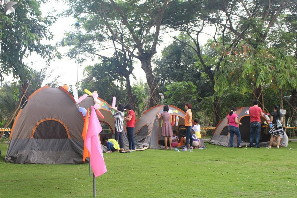 Điểm cắm trại The BCR được đông đảo các bạn trẻ đến khám phá. Điểm cắm trại The BCR được đông đảo các bạn trẻ đến khám phá.