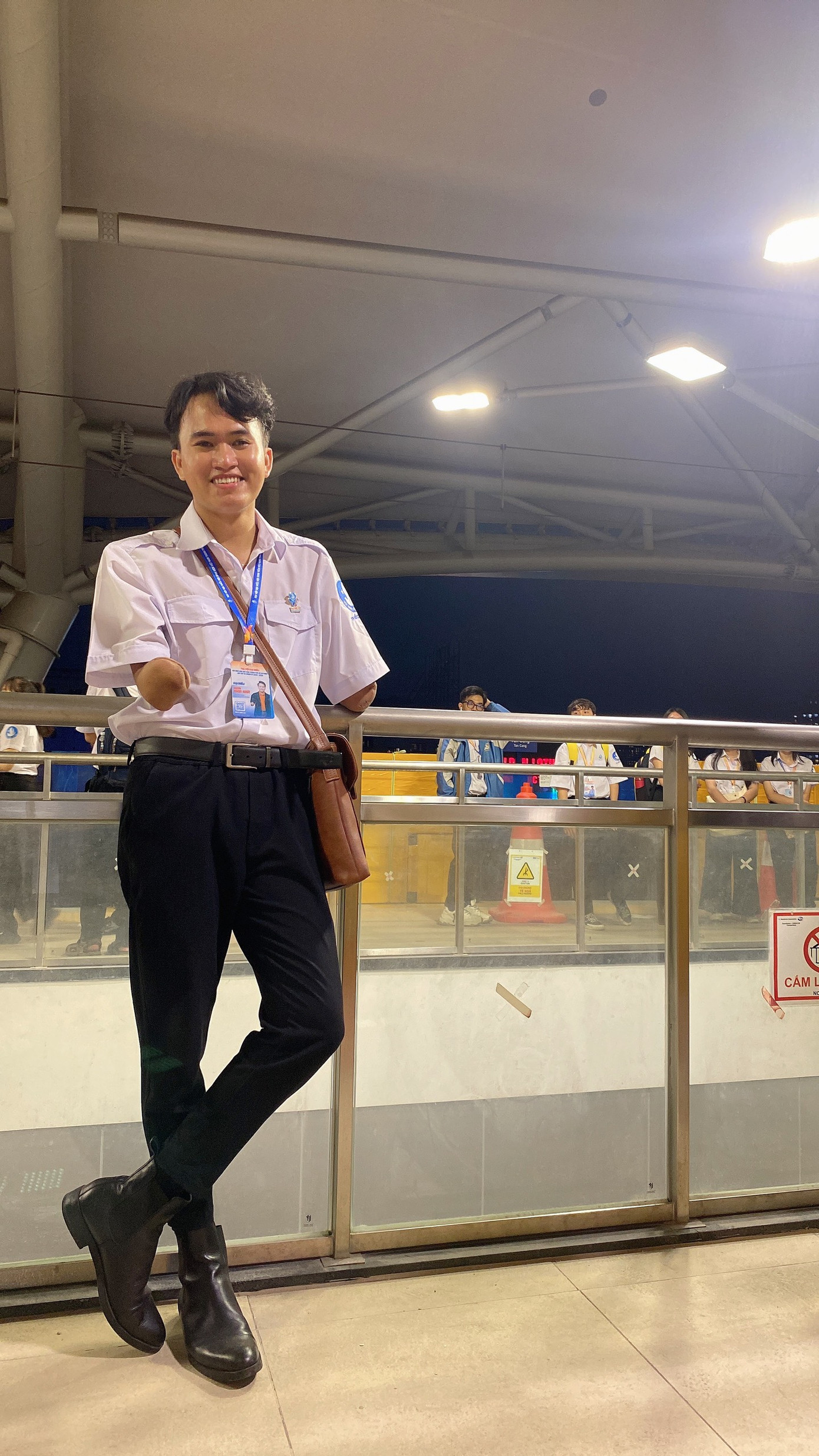 Nguyễn Ngọc Nhứt là một trong 62 đại biểu tham dự Đại hội Hội Sinh viên TP. HCM lần thứ VII. (Ảnh: NVCC).