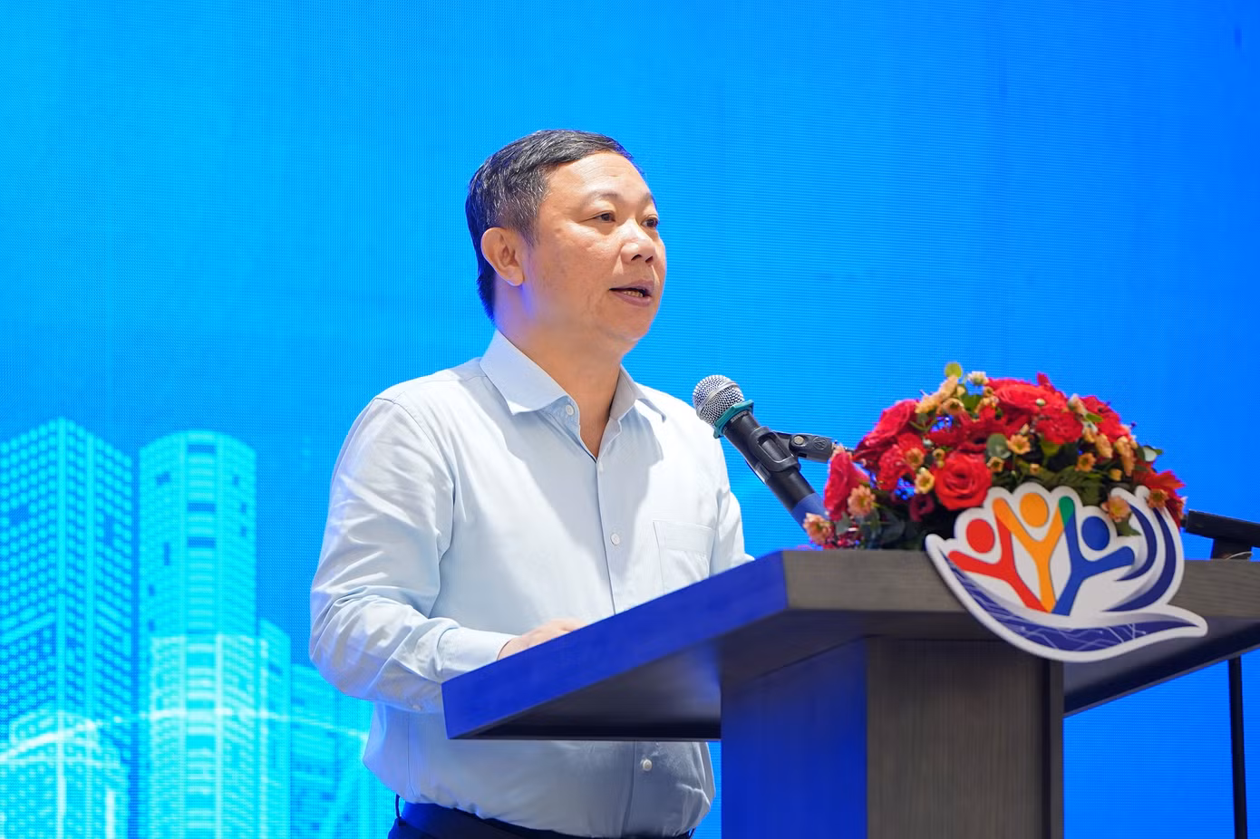 Phó Chủ tịch UBND TP. HCM Dương Anh Đức phát biểu tại diễn đàn. Phó Chủ tịch UBND TP. HCM Dương Anh Đức phát biểu tại diễn đàn.