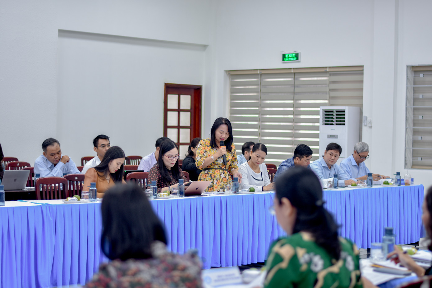 TS. BS Phan Nguyễn Thanh Vân - Phó Hiệu trưởng trường ĐH Y khoa Phạm Ngọc Thạch góp ý về đề án nguồn vốn tín dụng hỗ trợ sinh viên vay vốn. (Ảnh: Lan Huỳnh). TS. BS Phan Nguyễn Thanh Vân - Phó Hiệu trưởng trường ĐH Y khoa Phạm Ngọc Thạch góp ý về đề án nguồn vốn tín dụng hỗ trợ sinh viên vay vốn. (Ảnh: Lan Huỳnh).