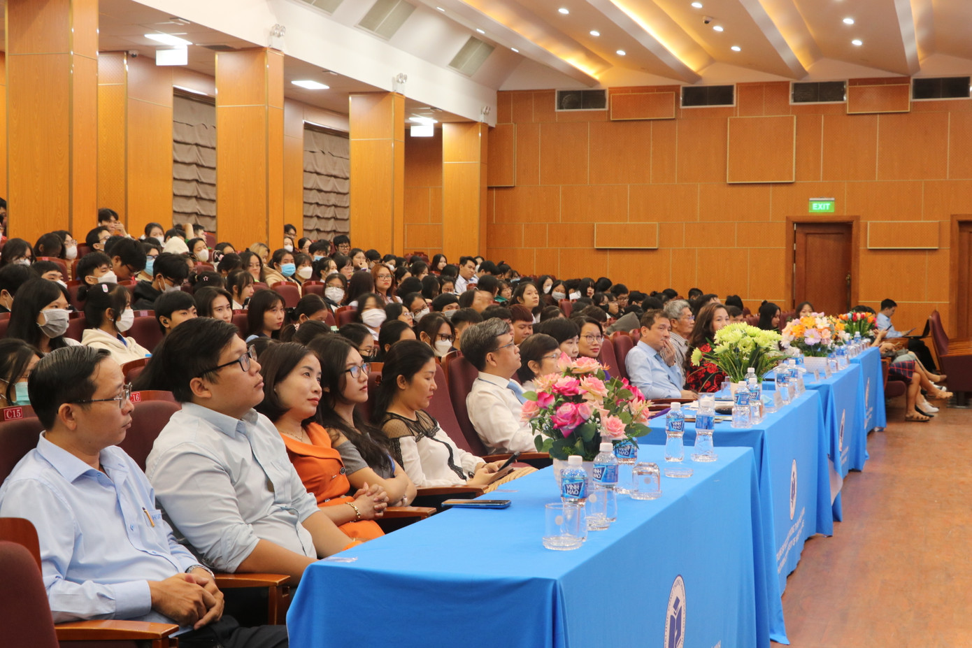 Lễ khai mạc vòng Bán kết, Chung kết cuộc thi 'Công nghệ Chế biến sau thu hoạch' năm 2023. (Ảnh: Lan Huỳnh).