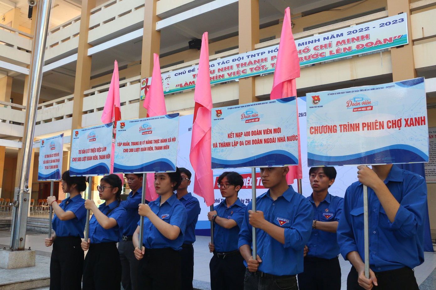 Các chương trình thực hiện trong Ngày hội đoàn viên 2023. (Ảnh: TLTĐ) Các chương trình thực hiện trong Ngày hội đoàn viên 2023. (Ảnh: TLTĐ)