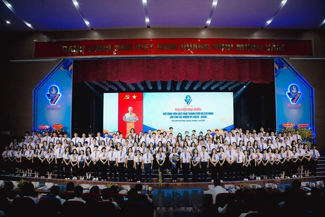 140 đại biểu chính thức của Đoàn đại biểu Hội Sinh viên TP. HCM tham dự Đại hội Đại biểu toàn quốc Hội Sinh viên Việt Nam lần thứ XI, nhiệm kỳ 2023 - 2028. 140 đại biểu chính thức của Đoàn đại biểu Hội Sinh viên TP. HCM tham dự Đại hội Đại biểu toàn quốc Hội Sinh viên Việt Nam lần thứ XI, nhiệm kỳ 2023 - 2028.