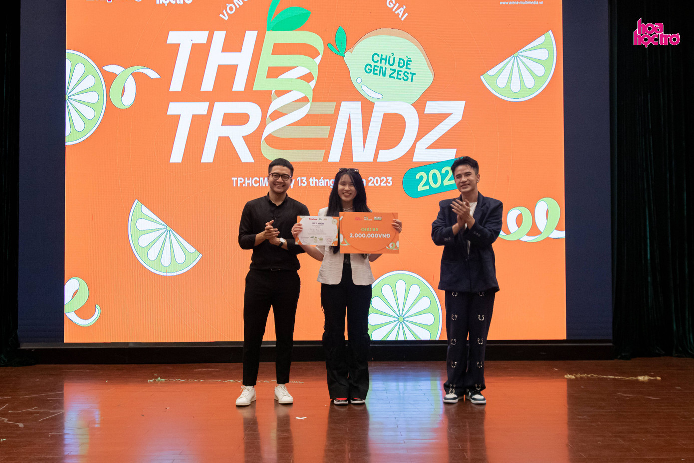 Trà Ngọc Phương Trinh đạt giải Ba.