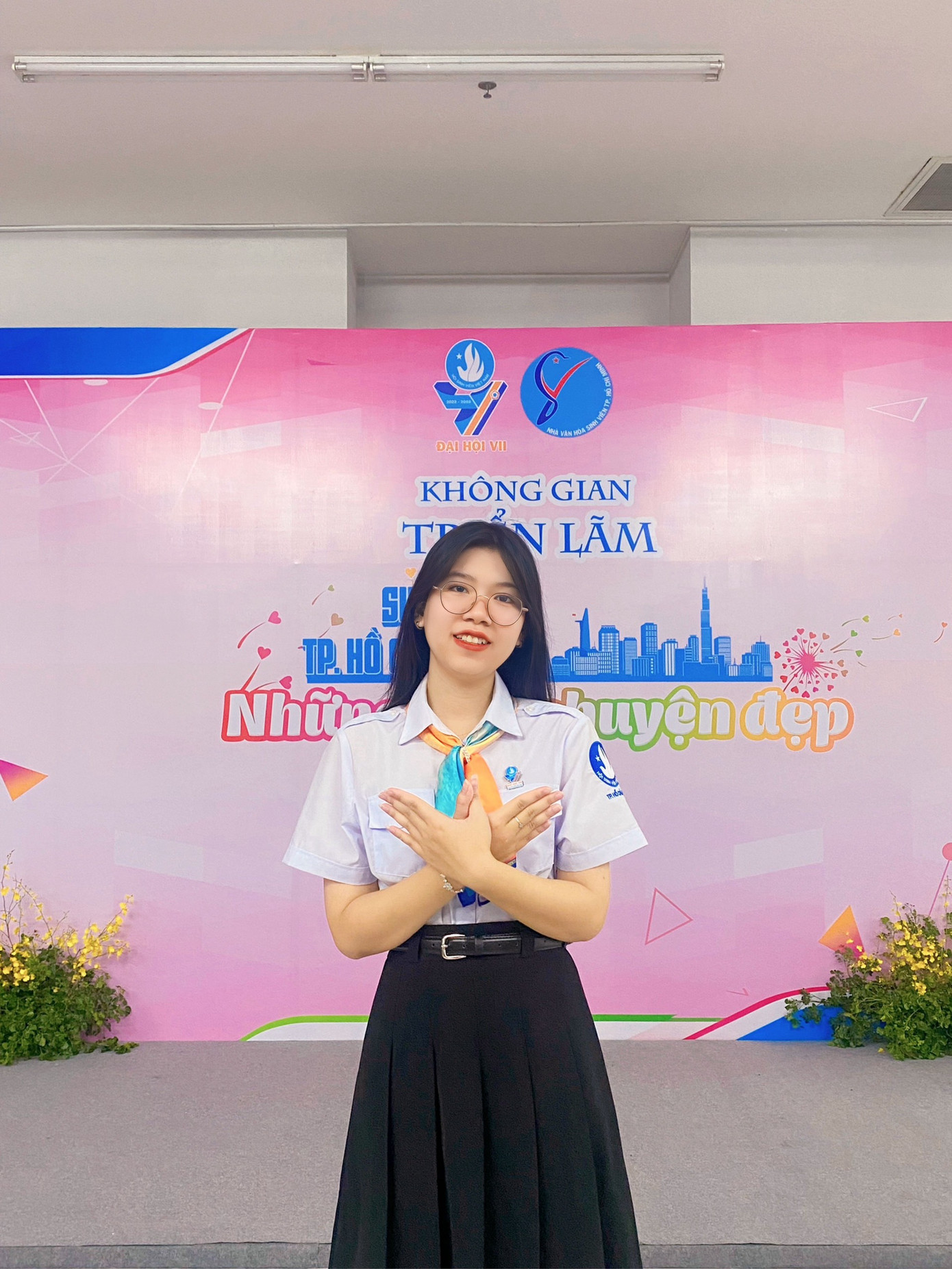 Hoạt động năng nổ trong Đoàn - Hội, Quỳnh Anh đạt danh hiện 'Sinh viên 5 tốt' cấp Thành phố, năm 2022. (Ảnh: NVCC) Hoạt động năng nổ trong Đoàn - Hội, Quỳnh Anh đạt danh hiện 'Sinh viên 5 tốt' cấp Thành phố, năm 2022. (Ảnh: NVCC)