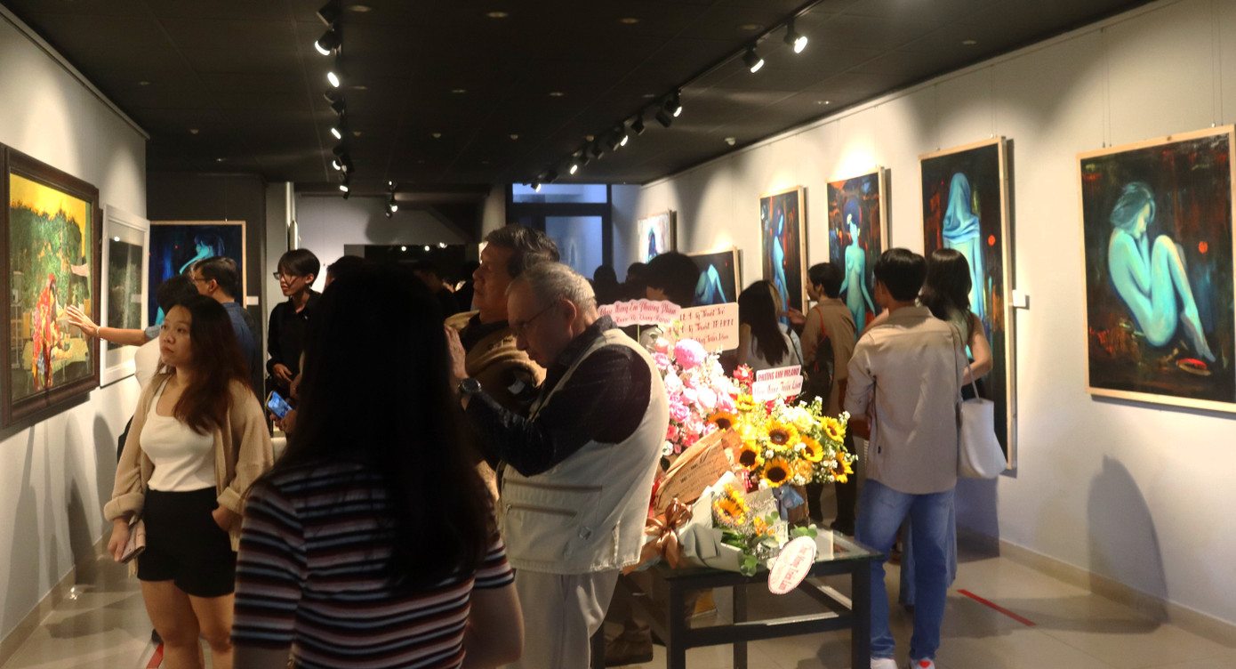 Triển lãm thu hút được sự quan tâm của cả giới trẻ và giới chuyên môn.