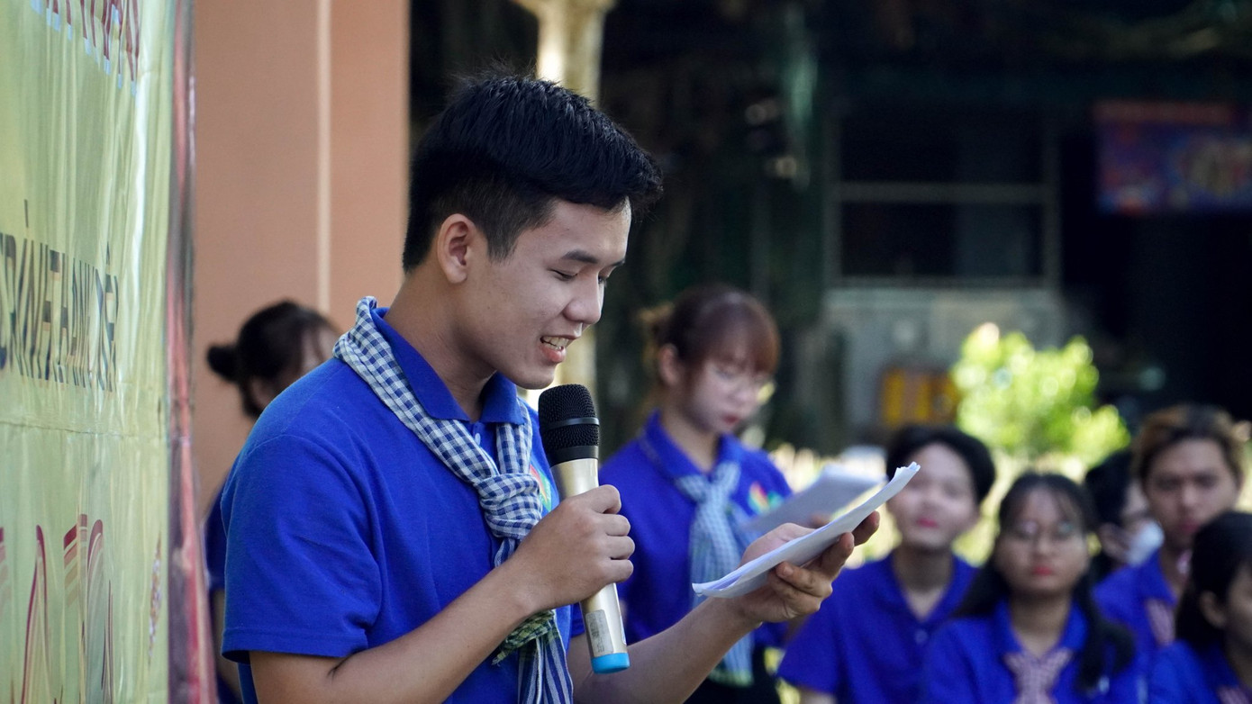 Ngành học của Hoàng Phúc bổ trợ rất nhiều kỹ năng trong quá trình hoạt động xã hội của anh.