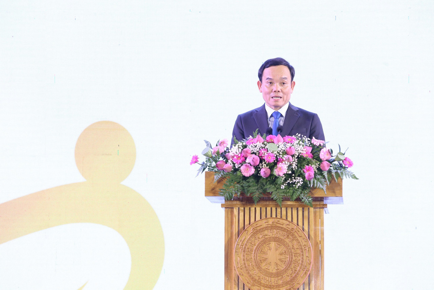 Phó Thủ tướng Trần Lưu Quang phát biểu tại chương trình.