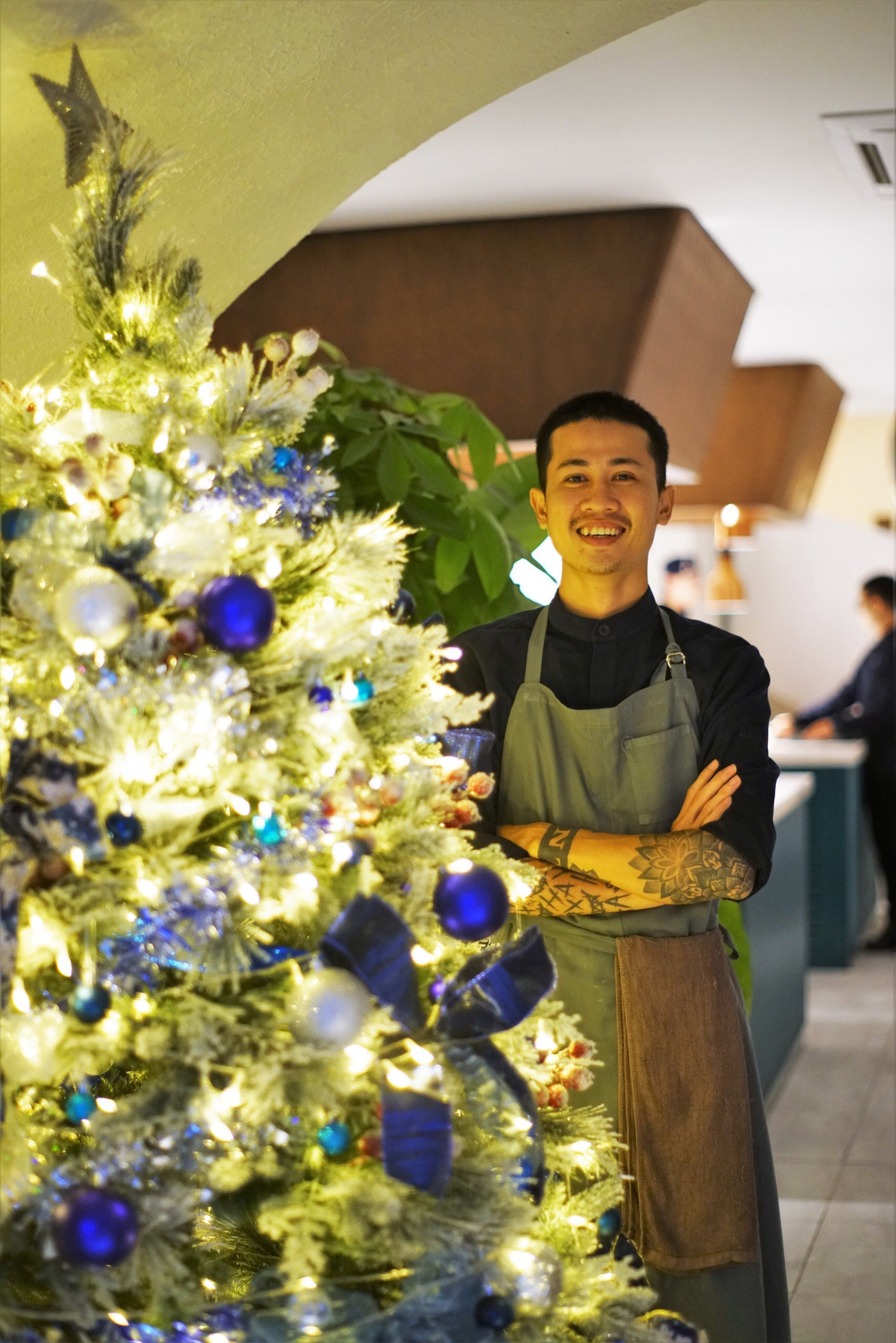 Sơn đã tìm thấy niềm đam mê của mình trong nghề Bếp.