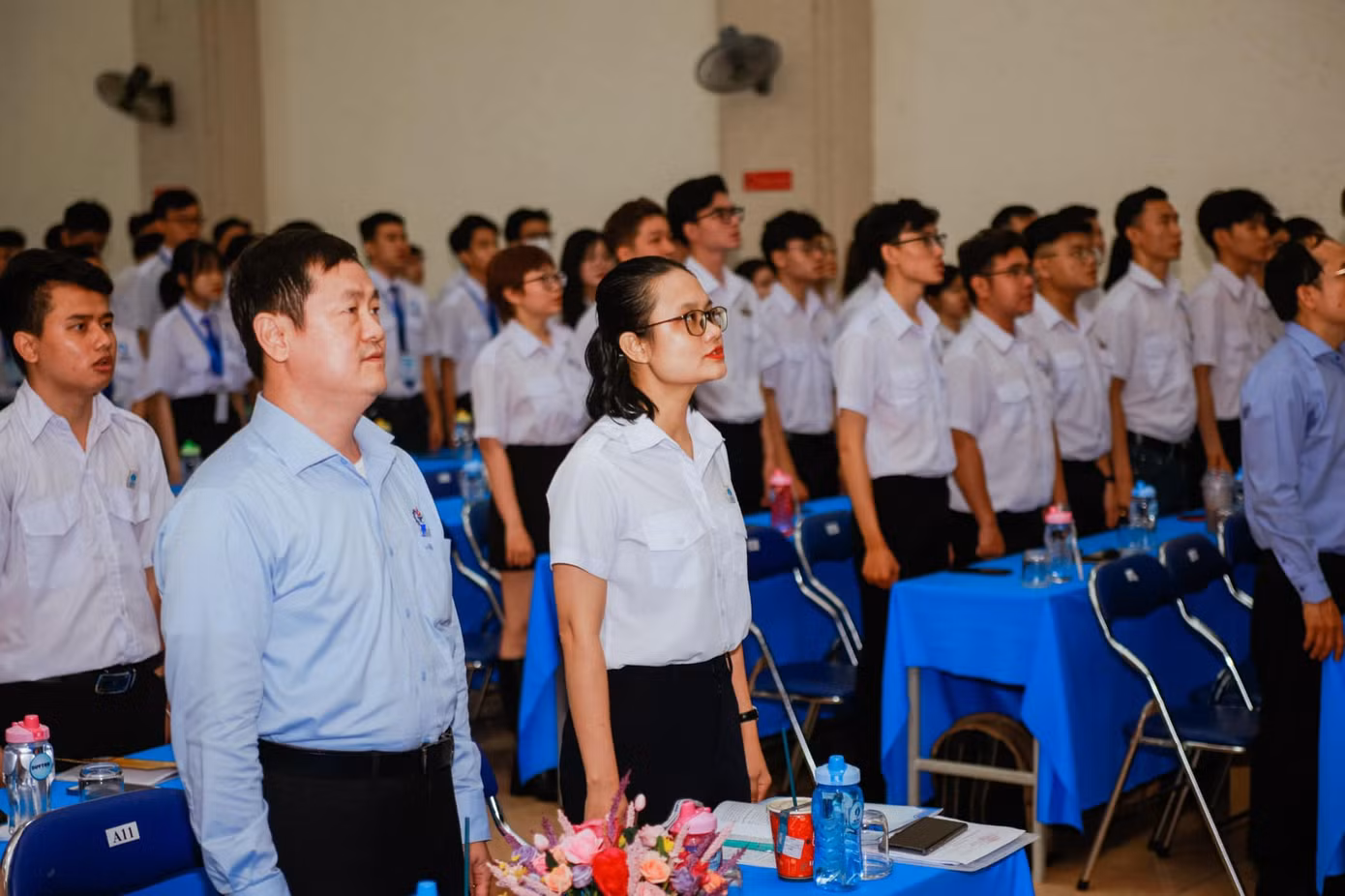 Các đại biểu về tham dự Đại hội. (Ảnh:TLTĐ)