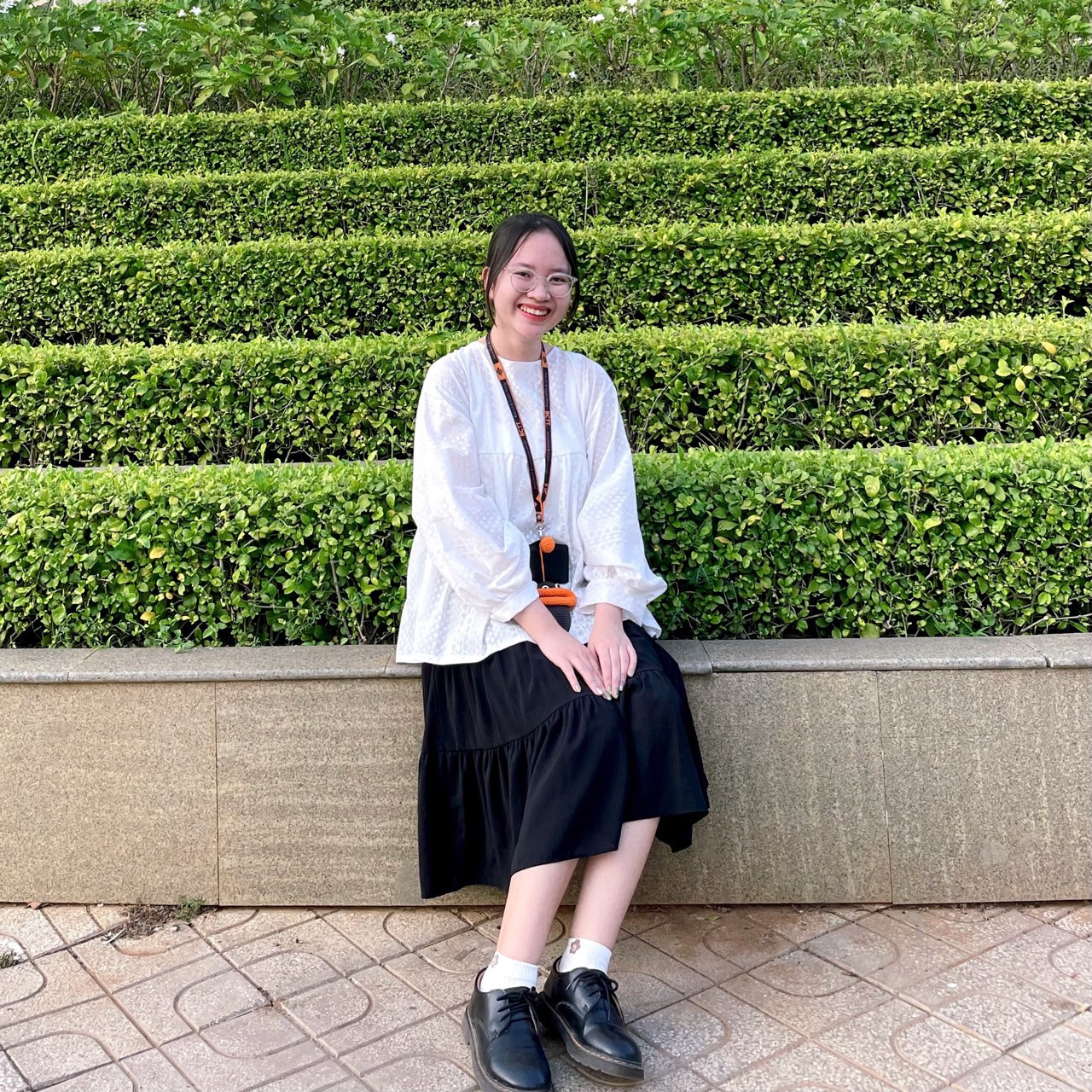 Nguyễn Ngọc Mộng Tuyền hiện đang là sinh viên năm cuối của trường ĐH KHXH&NV (ĐHQG TP. HCM). (Ảnh: NVCC)