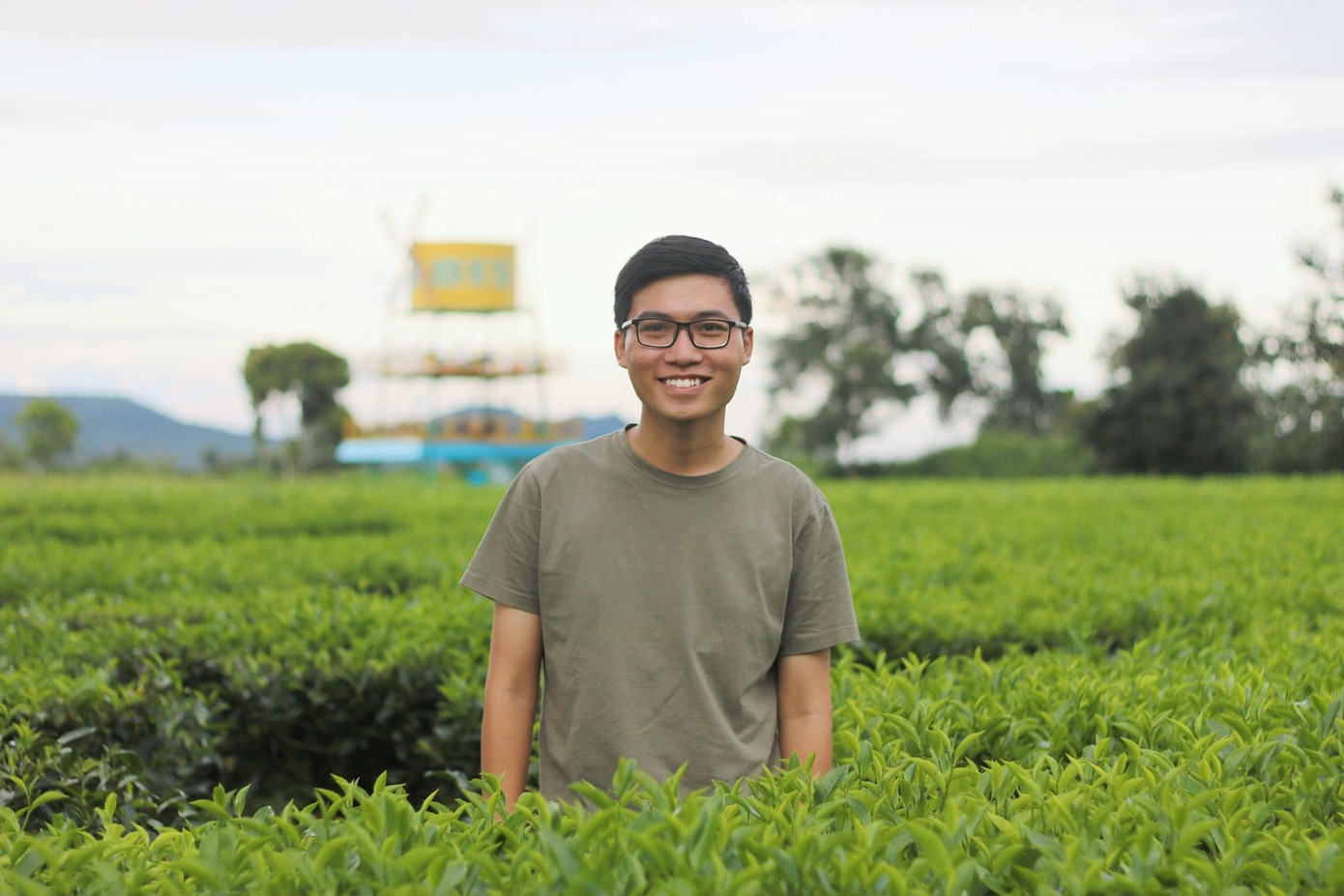 Lê Văn Phúc, chàng trai đam mê tình nguyện từ lúc 16 tuổi. (Ảnh: NVCC)