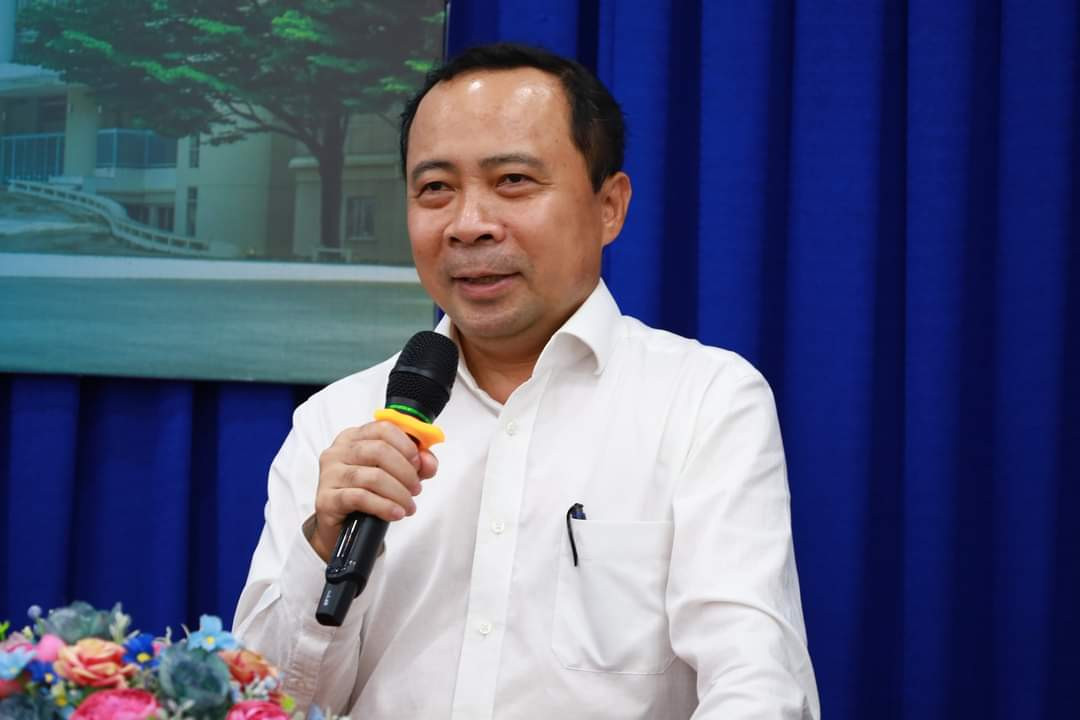 PGS. TS Vũ Hải Quân - Giám đốc ĐHQG TP. HCM phát biểu tại tọa đàm. (Ảnh: ĐHQG TP. HCM) PGS. TS Vũ Hải Quân - Giám đốc ĐHQG TP. HCM phát biểu tại tọa đàm. (Ảnh: ĐHQG TP. HCM)