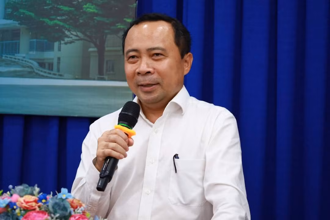 PGS. TS Vũ Hải Quân - Giám đốc ĐHQG TP. HCM phát biểu tại tọa đàm. (Ảnh: ĐHQG TP. HCM) PGS. TS Vũ Hải Quân - Giám đốc ĐHQG TP. HCM phát biểu tại tọa đàm. (Ảnh: ĐHQG TP. HCM)