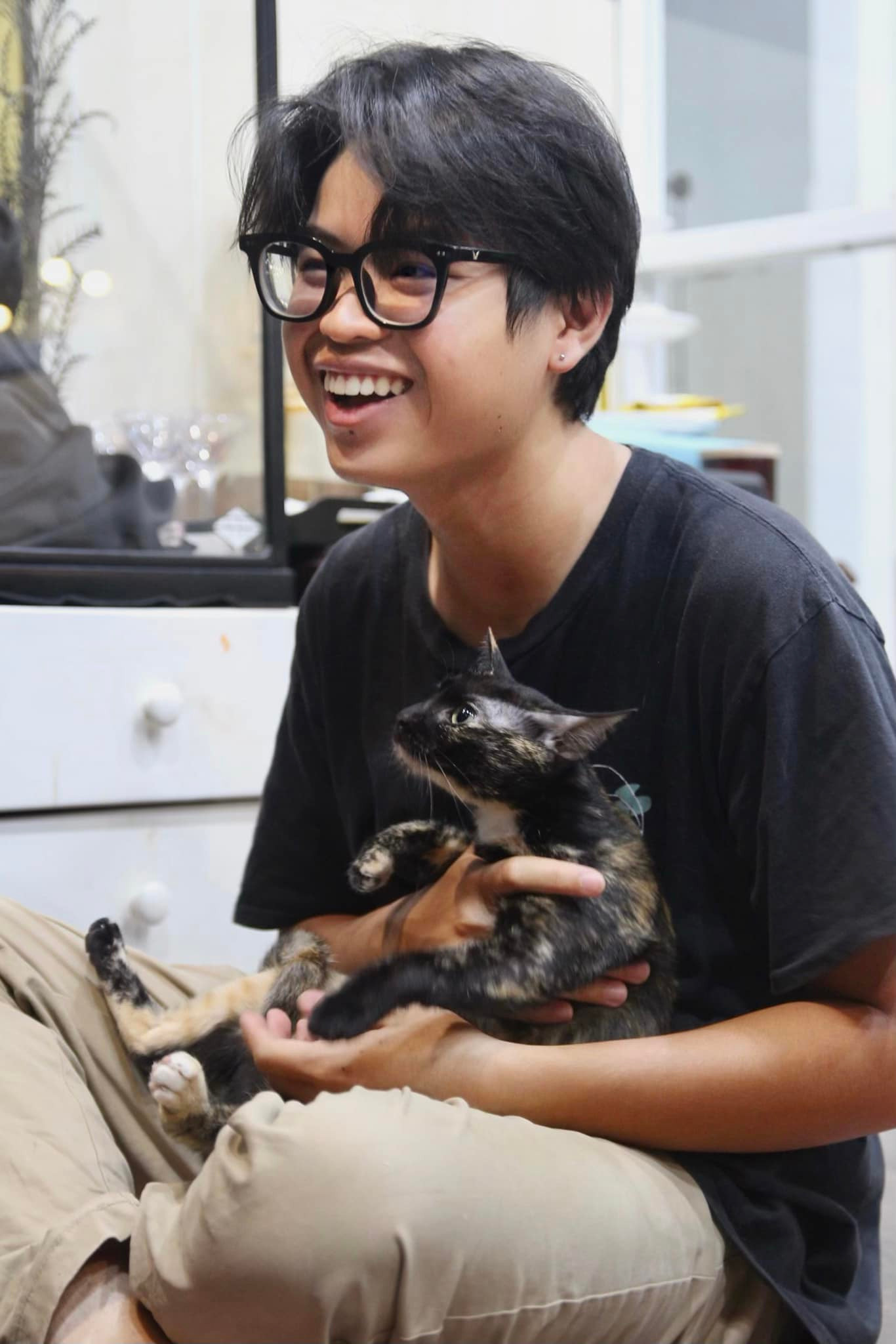 Thịnh Đa hạnh phúc với đam mê của mình. (Ảnh: NVCC)