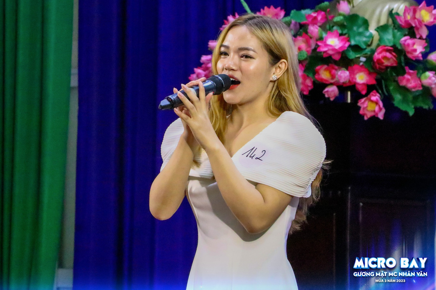 Thí sinh 142 thể hiện phần thi của mình. (Ảnh: BTC)