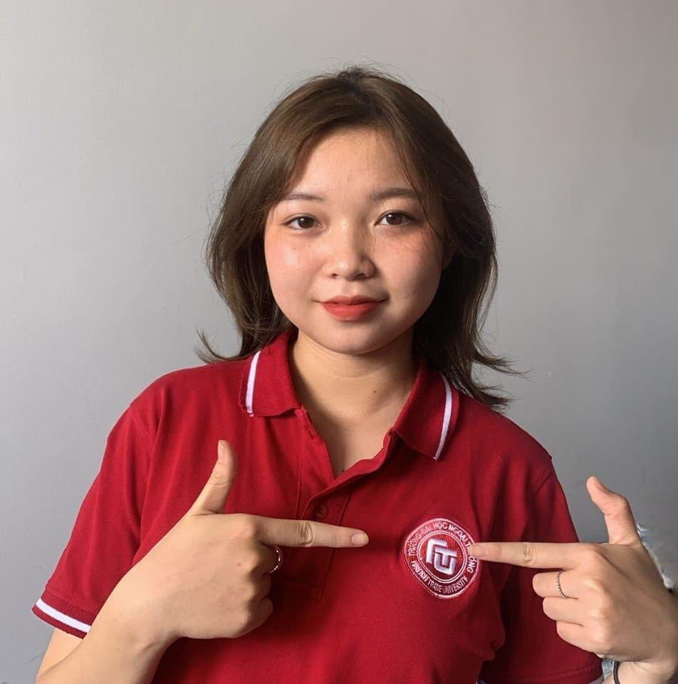 Thanh Thảo - Thủ khoa khối D01 tỉnh Đăk Nông năm 2021 (năm thứ hai, trường ĐH Ngoại thương, Cơ sở 2). Thanh Thảo - Thủ khoa khối D01 tỉnh Đăk Nông năm 2021 (năm thứ hai, trường ĐH Ngoại thương, Cơ sở 2).